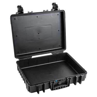 OUTDOOR kuffert i sort med skum 476x356x124 mm Volume: 21,5L Model: 6040/B/SI